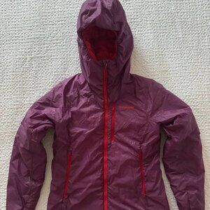 Patagonia DAS Light Hoody Plum Purple Women’s Jacket Size S (UK 8-10)